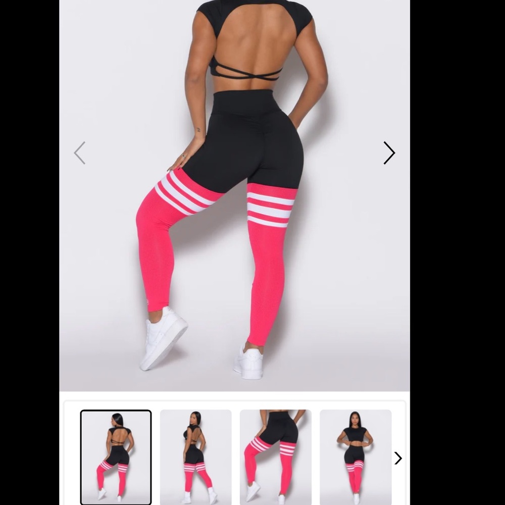 COPY - Bombshell Sportswear Scrunch Thigh High Leggings